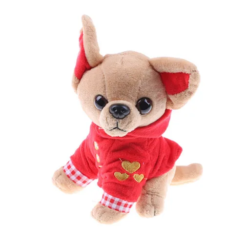 1Pcs 17Cm Puppy Kids Toy Kawaii Simulatie Dier Pop Verjaardagscadeau Voor Meisjes Kinderen Leuke Gevulde Hond Pluche speelgoed