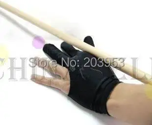 elasticity snooker pool billiards cue gloves billiard three finger glove 8 balls 9balls gloves