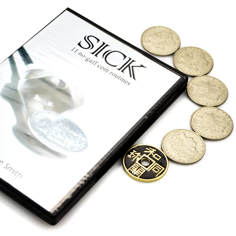 SICK Coins Magic Tricks Toys Props Wholesale And Retail