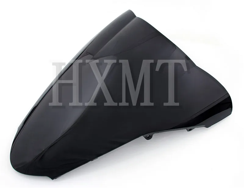 

For Honda VFR800 VFR 800 2002 -2012 2003 2004 2005 2006 2007 2008 2009 2010 2011 2012 black Windshield WindScreen Double Bubble