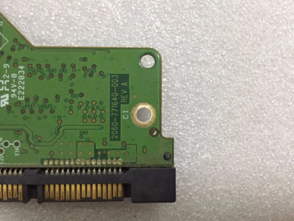 1pcs/lote Good quality original PCB 2060-771640-003, REV A REV P1 WD5000AAKX spot