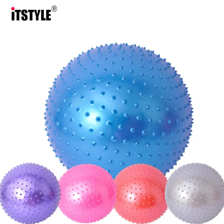 Sports Yoga Balls Point Fitness Gym Balance Fitball Exercise Pilates Workout Barbed Massage Ball 55cm 65cm 75cm 85cm