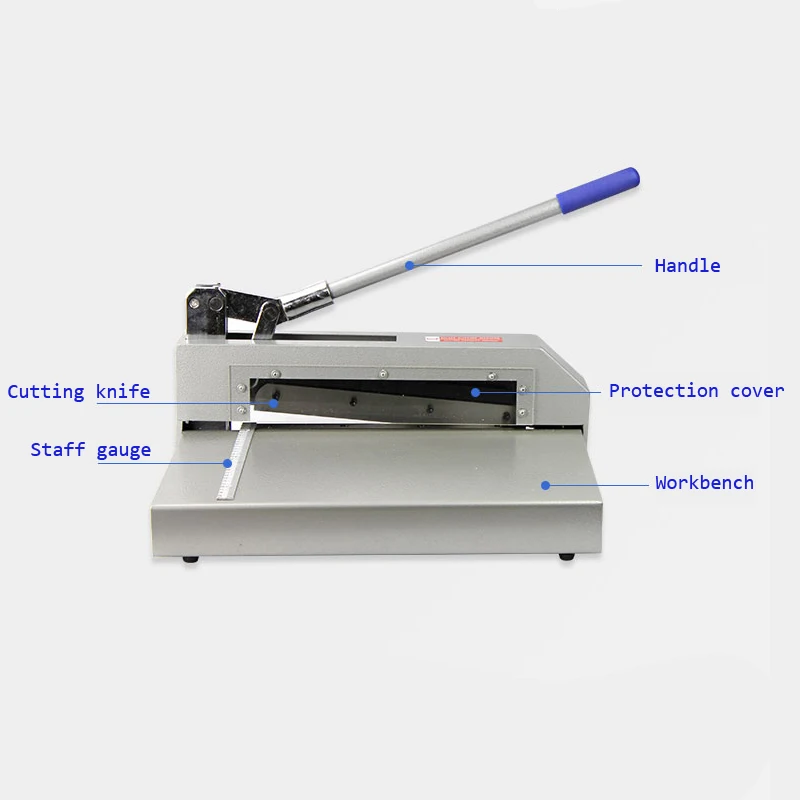 Strong Shearing cuting knife XD-322 Aluminum Sheet Cutter Heavy Duty PCB Board Polymer Plate Metal Steel Cutting Machine 1pc