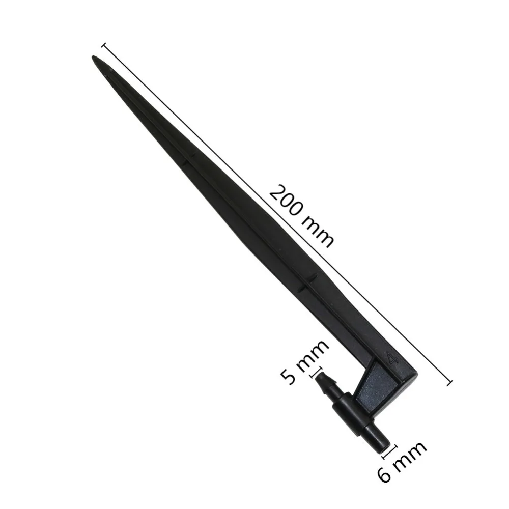 Micro-nozzle Holder connection rod 6 mm Sprinkler Connector Agriculture tools 4/7mm Hose Adapter Irrigation Fittings 10 Pcs
