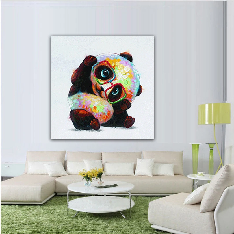 DONGMEI OIL PAINTING hand painted oil painting Home decor painting art pictures Animal  Provide customized service  DM190316889