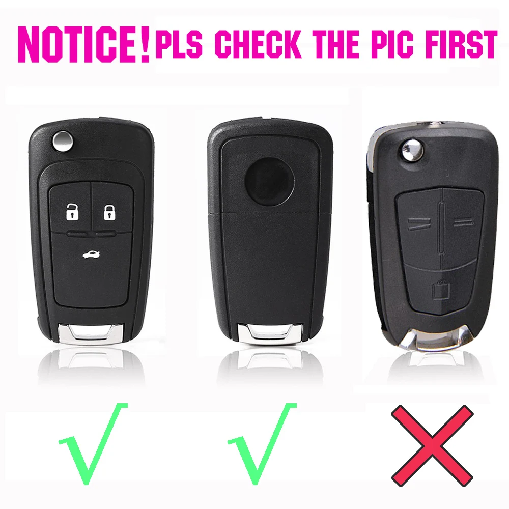 Fit For Vauxhall Opel Insignia Astra Zafira Mokka Antara Corsa Meriva Adam Holden Cruze Aveo Silicone Key Remote Case Cover Fob