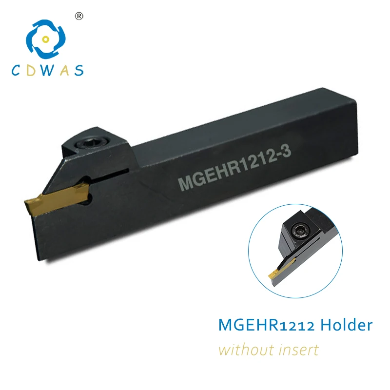 1PC MGEHR1212 1.5 2 3 mm Grooving Turning Tool CNC Holder for MGMN 150 200 300 PC9030 NC3020 Grooving Carbide Inserts Lathe Tool