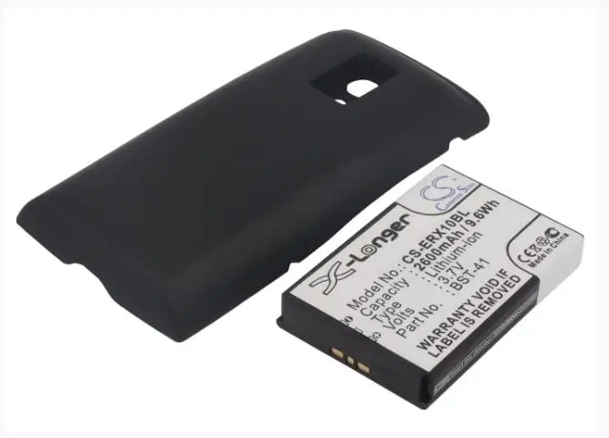 Cameron Sino 2600mAh battery for NTT DOCOMO ASO29038 XperiaTM SO04 for SONY ERICSSON Xperia X10 X10a BST-41