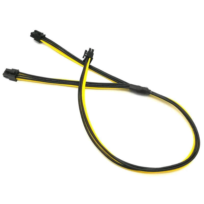 

1007 16AWG PCI-E 6Pin Male to Dual 6Pin Male Power Cable