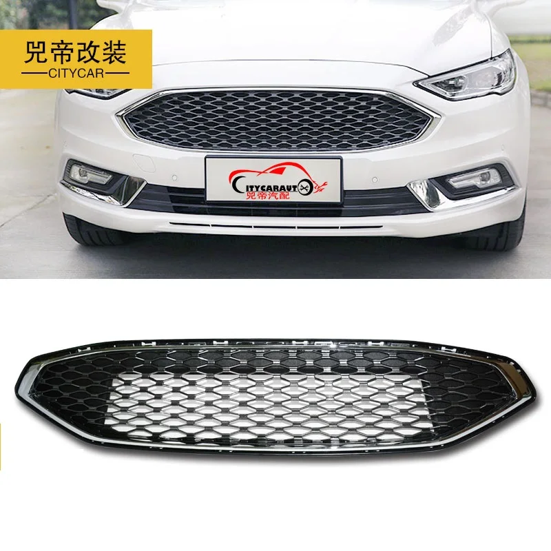 CITYCARAUTO OWN DEISIGN MODIFIED 2017 -2020 FUSION RACING GRILLE GRILL FRONT MASK COVER GRILLS FIT FOR FUSION MONDEO 2017+ CAR