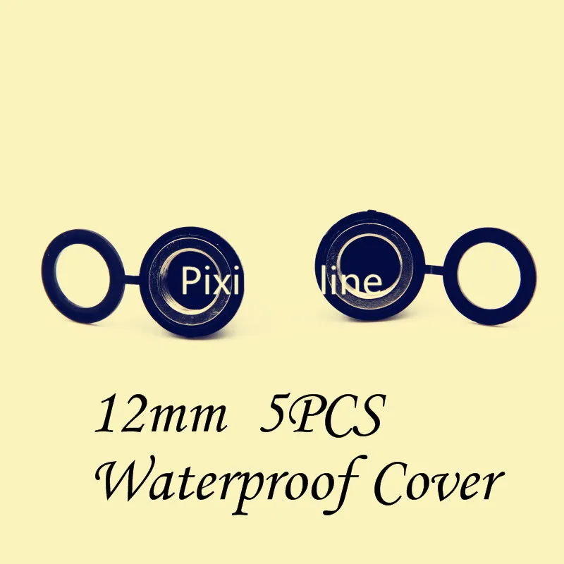 5PCS    YT575    12MM   Waterproof Cover    Waterproof Cap  Dust cover  Protect