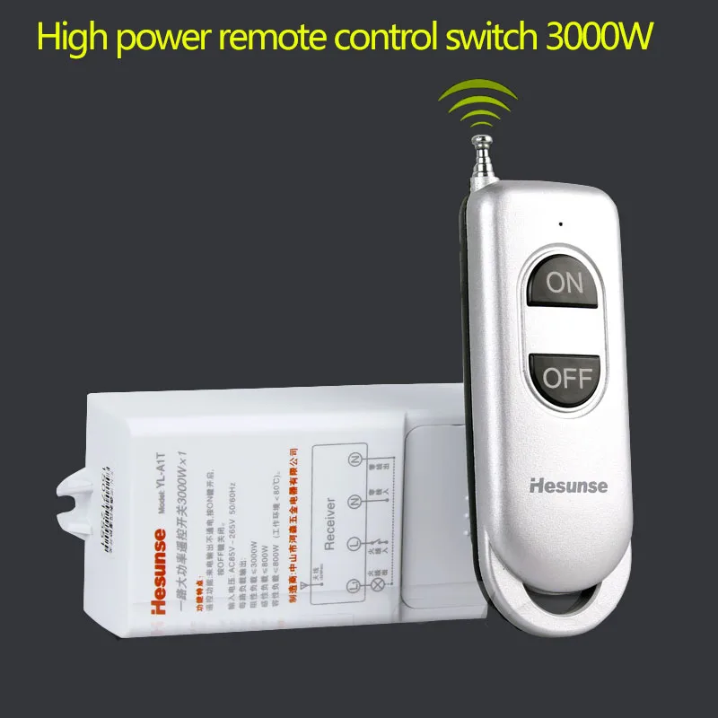 Imagem -02 - Interruptor de Controlo Remoto Inteligente sem Fios Alta Potência Motor da Bomba 110v 220v 4000w 1000 Metros 50hz 60hz Venda Quente