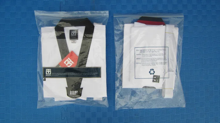 Nowy Taekwondo odzież dla dorosłych dzieci dzieci Karate garnitur zestawy treningowe sztuki walki Kung Fu jednolite dla kobiet mężczyzn biały pas