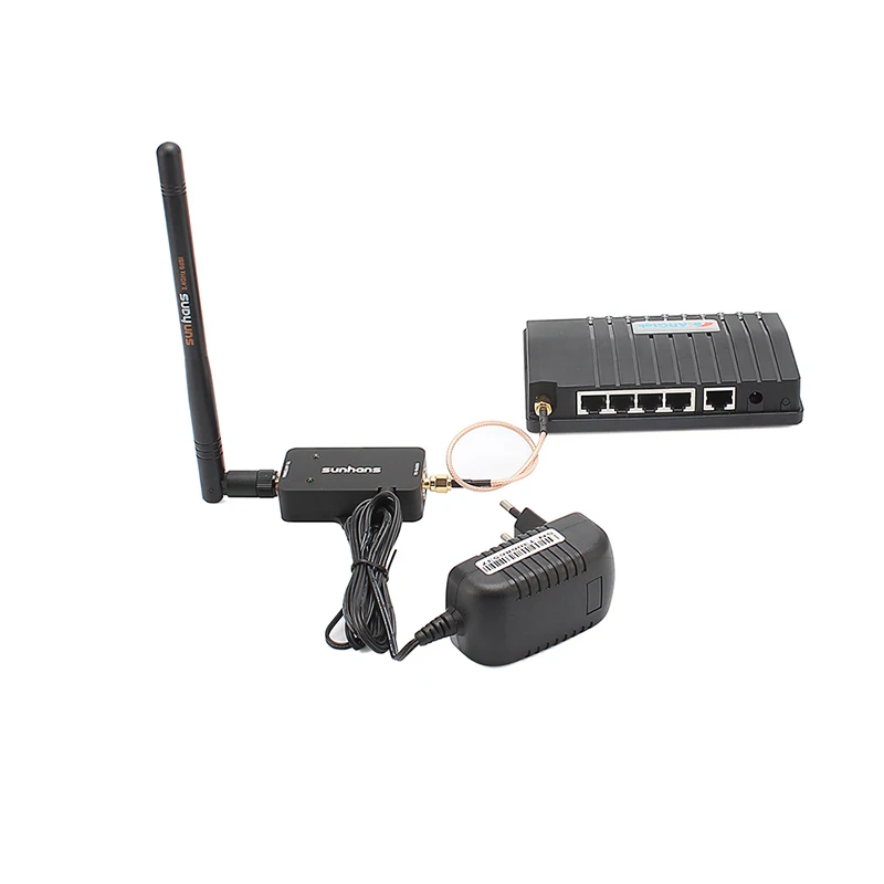 Original Sunhans 2.4GHz Wifi Signal Amplifier 3W  802.11N/b/g Wireless Indoor Signal Boosters Repeater CE&FCC&ROHS