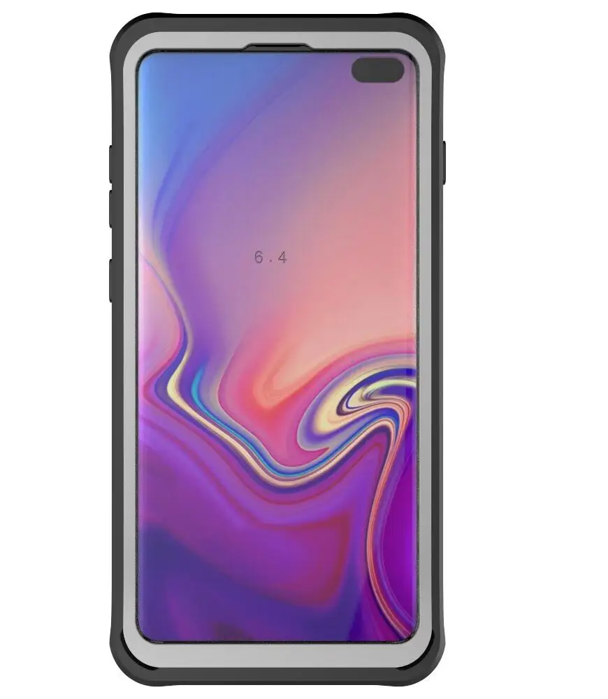 Armor 360° Full Protection For Samsung Galaxy S10 Plus Case Cover Transparent PC+TPU+Silicon Phone Case Shockproof Coque Fundas