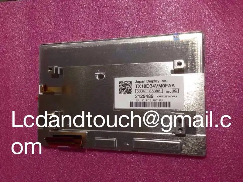

TX18D34VM0FAA LCD DISPLAY SCREEN Replacement maintenance