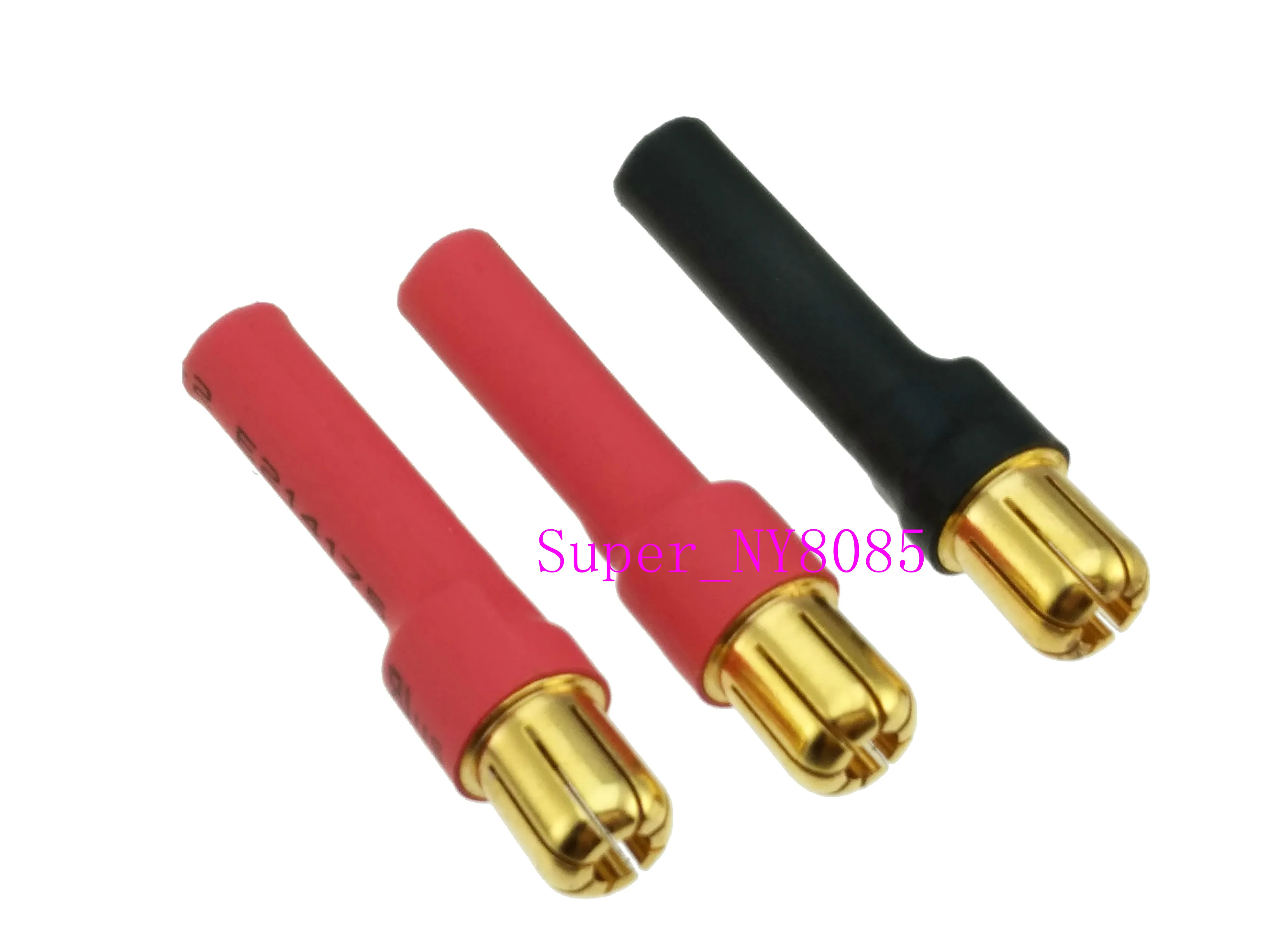 Conector ESC Brushless Castle Mambo, conjunto de 3, 4mm fêmea, 6,5mm, sem escova