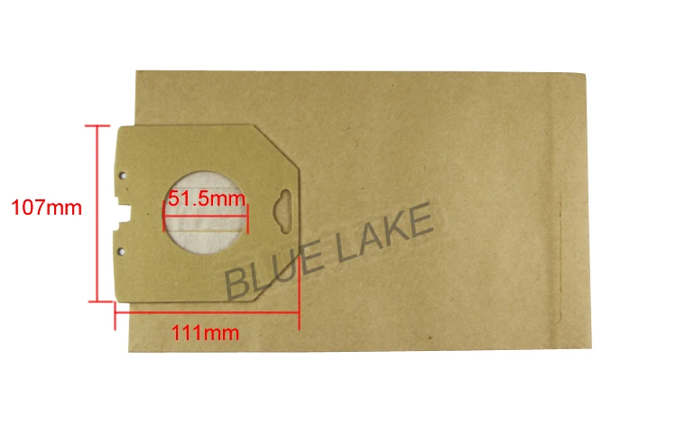 فلتر مزدوج ، فراغ نظافة الغبار أكياس الورق ، فراغ نظافة الاكسسوارات أجزاء ، ل TCX400-999 HR6300-6320 TC536