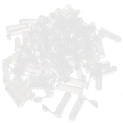 300 Pcs 5ml Plastic Round Bottom Graduated Centrifuge Tubes Sample Vials