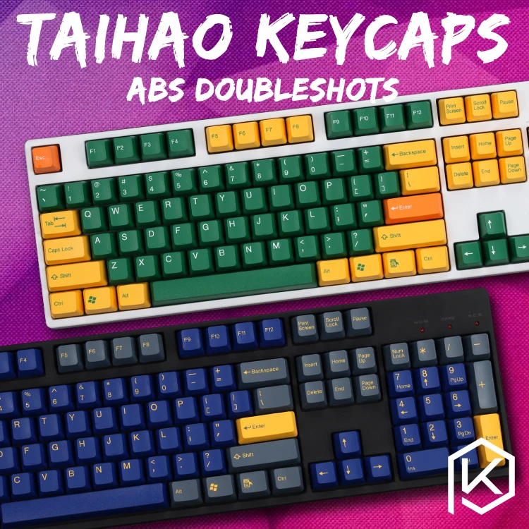 taihao abs double shot keycaps for diy gaming mechanical keyboard color of top gun dz  hydro biochemistry  radiation