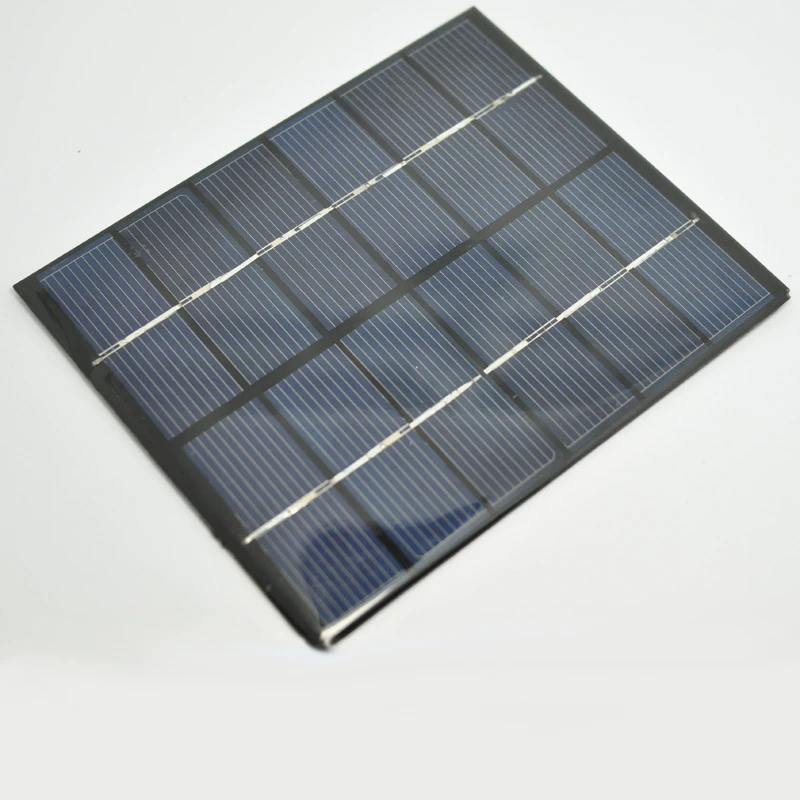 eiemsun 6V 0.33A 2W Mini Solar Panels Solar Power 3.6V Battery Charge Solar Cell 136* 110*3 MM 10pcs/lot Drop Free Shipping