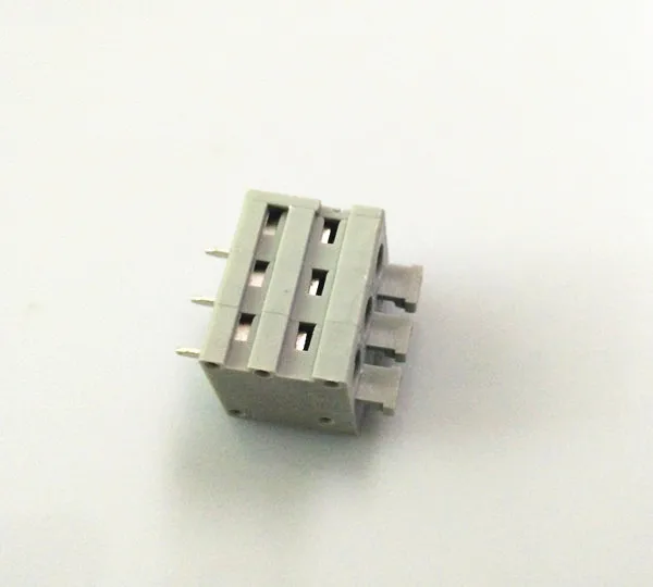 50PCS 5.0MM Screwless terminal block FS1.5-XX-500-02 PCB spring connector DG211  KF211 KF246