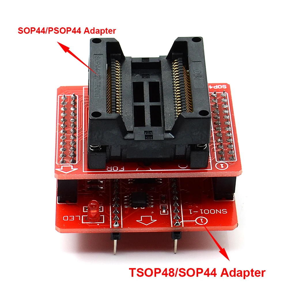 TSOP48/SOP44 IC Adapter for Minipro TL866A TL866CS TL866II PLUS Universal USB Programmer+SOP44 Adapter