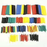 328 Pcs/lot Assorted 2:1 Heat Shrink Tubing Wrap Sleeve Kit top Polyolefin 5 Colors 8 Sizes tube Cable Sleeving Assortment Wrap