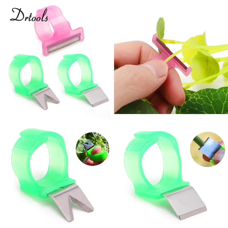 

1PC V /T/H Model Good Quality Tomato Cucumber Grape Orange Fruit Picking Blade Tool Ring Pick up Melon Scissors picking Ring