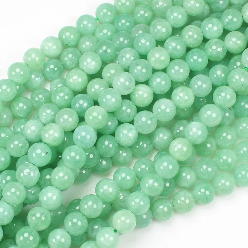 100% Natural Burmese GreenEmerald Jades ,6-14mm Round beads ,For DIY Jewelry Making ! We provide mixed wholesale for all items !