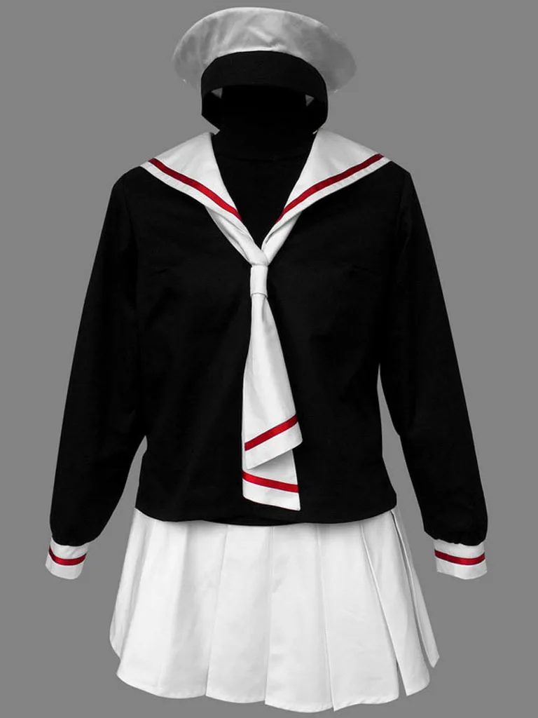 

CARDCAPTOR SAKURA anime cosplay KINOMOTO SAKURA Tomoeda Elementary School girls winter uniform cosplay halloween Costumes