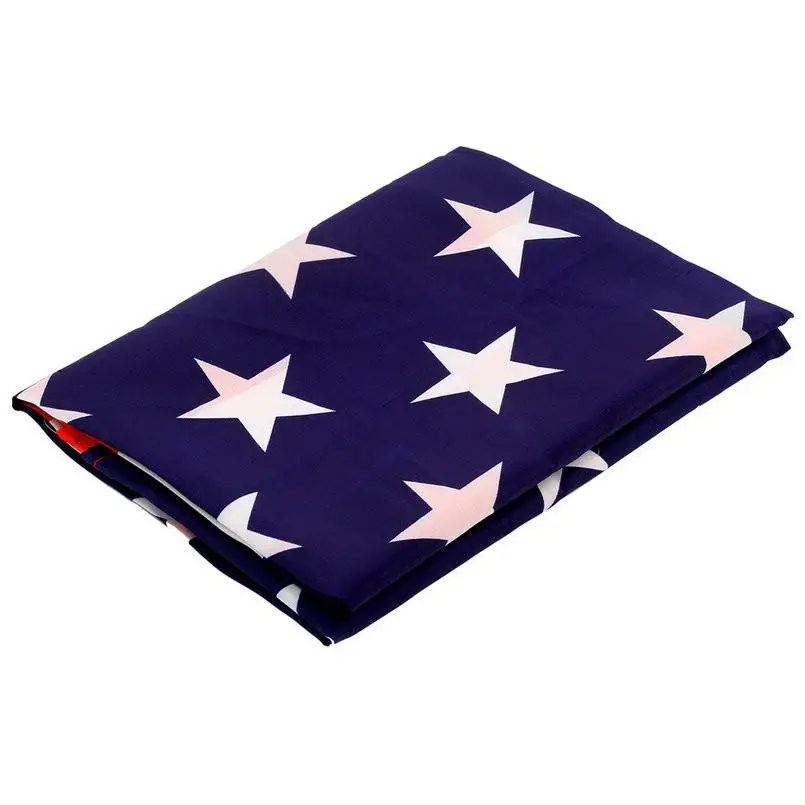 50pcs Jumbo 3'x5'American Flag USA US FT Polyester Be Proud Show off Your Patriotism