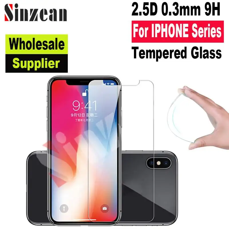 

50 шт. для IPHONE 15 14 Pro Max 13 11 12 Mini XS XR 6 7 8 Plus 2.5D Закаленное стекло Sscreen защитная пленка