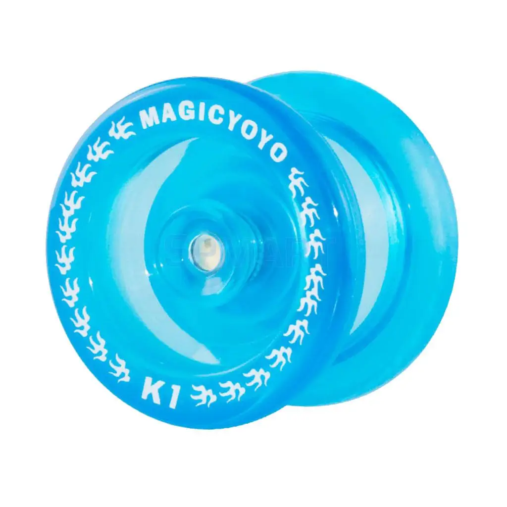 MAGICYOYO Responsive YoYo Ball Professional K1 Yoyo w/ Strings for beginner advanced users (Crystal Blue)