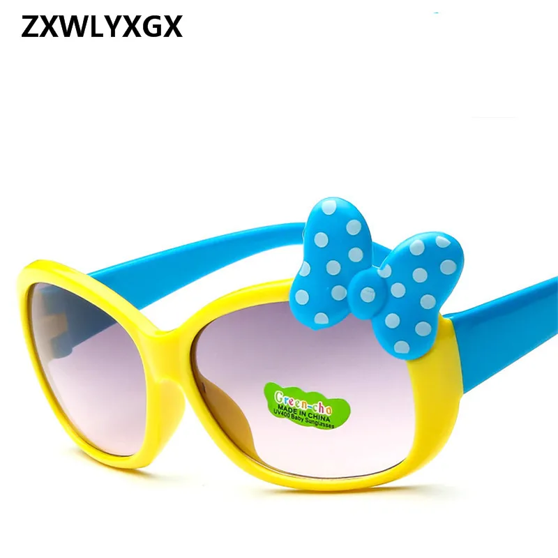 Children Goggle Girls Alloy Sunglasses Hot Fashion  Boys Girls Baby Child Classic Retro Cute Sun Glasses