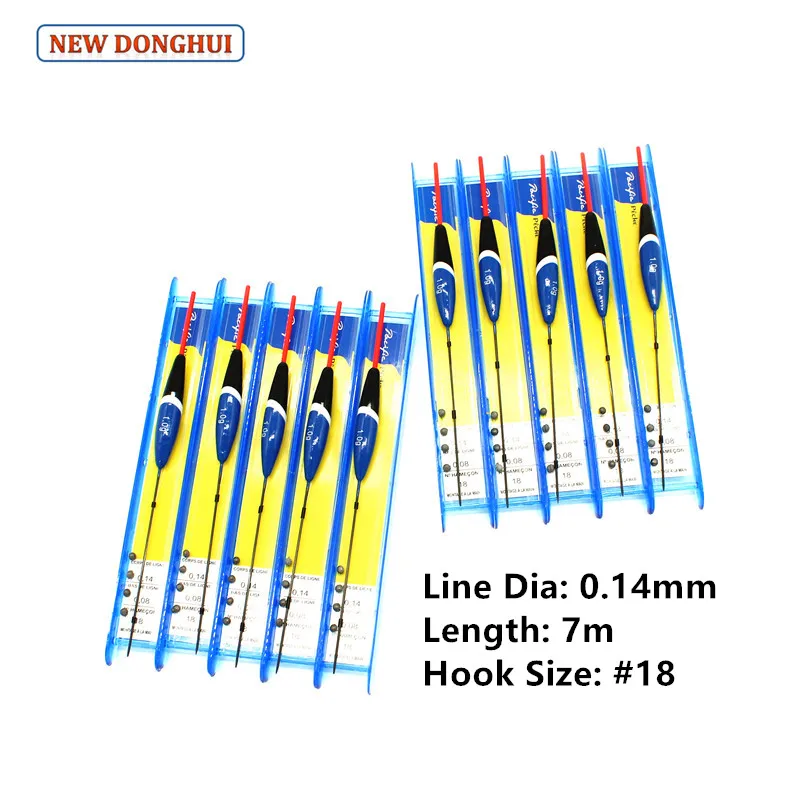 Newdonghui 5 STKS 1.0G Karpervissen Vlotter Set Winder Drijft Klaar Gemaakt Rig Vissen Accessoires Visgerei Wedkarstwo Wyprzed Pacific 5