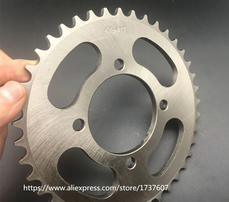 1PCS Motorcycle sprocket/ YBR125 36-49T motorcycle sprocket/Engine Sprocket 428# 36/39/41/43/45T Teeth/Motorcycle Dirt