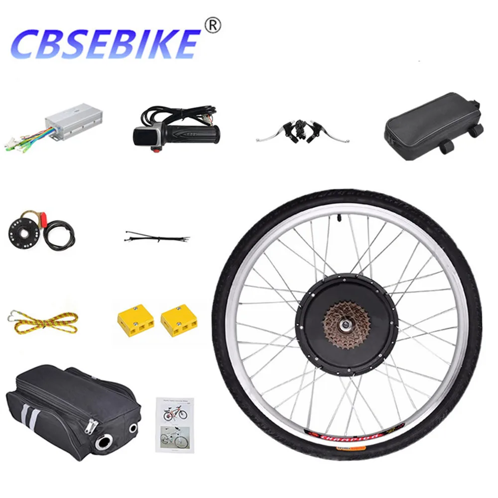 CBSEBIKE Ebike Rear Wheel High Speed Conversion Kit 36v250w 36v500w 48v500w 48v1000w 24Inch HDA05-24