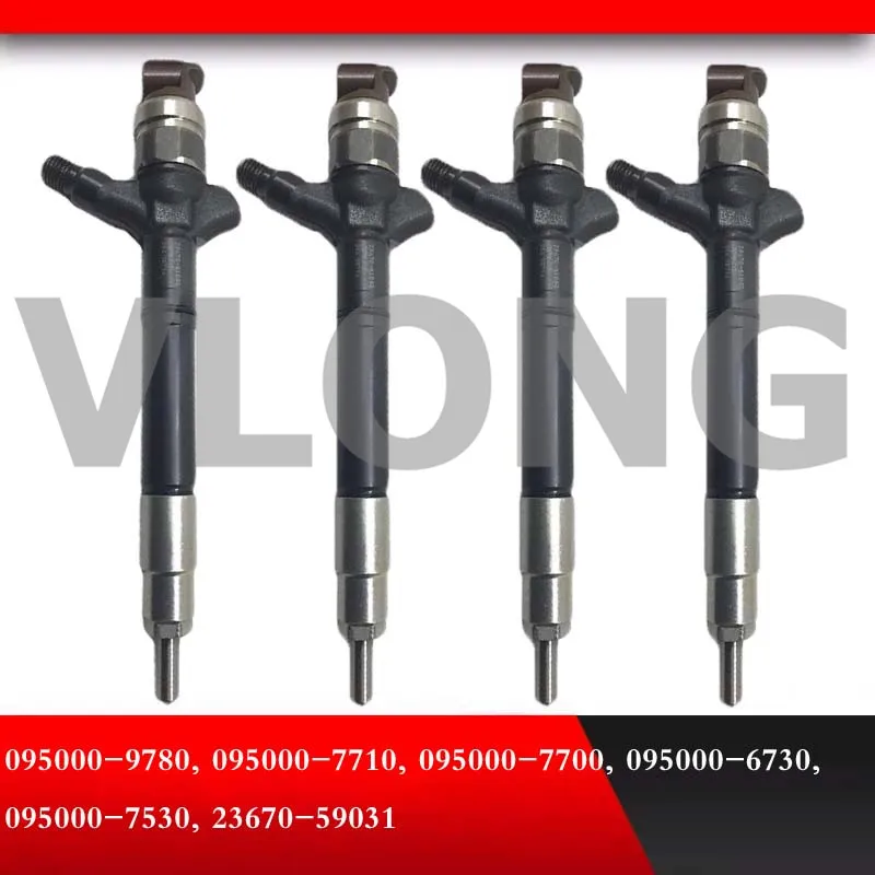 

GENUINE NEW DIESEL FUEL INJECTOR 095000-9780 095000-7710 095000-7711 095000-6730 095000-7530 23670-51031 For LAND CRUISER V8