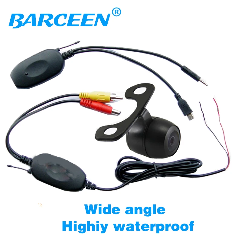 

WIRELESS Car Rear View Reverse Camera backup parking camera for Every Kinds of cars With USB Earphone Connector for portableGPS