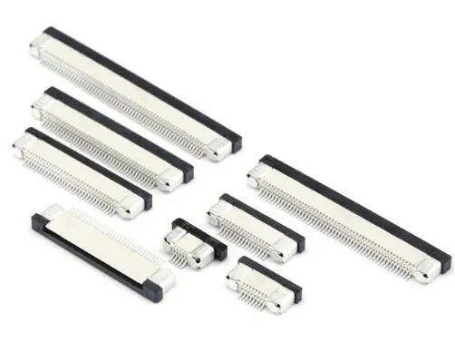 

0.5mm FPC Connector Drawer Ribbon Flat Cable Holder Down 4/6/8/10/12/14/16/18/20/22/24/26/28/30/32/36/40/50/54/60Pin Resistor