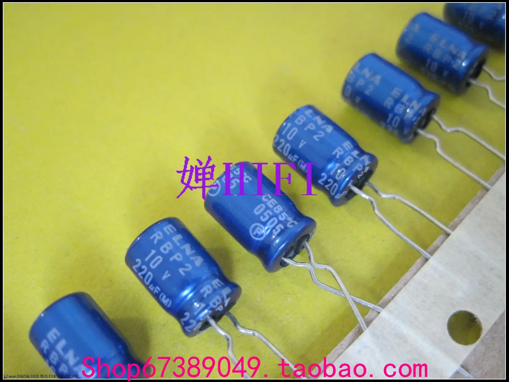 

2020 hot sale 20PCS/50PCS ELNA original blue robe BP electrodeless electrolytic capacitor 10v220uf 8x11.5mm free shipping