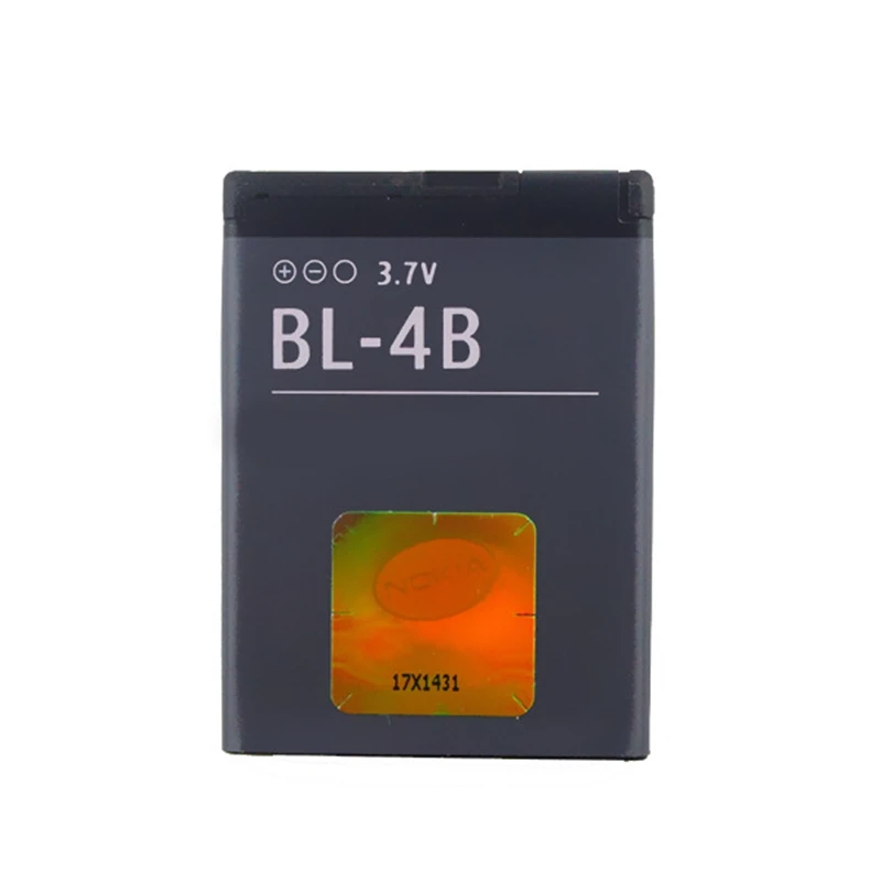 BL-4B BL4B 3.7V Battery 720mah Replacement For Nokia 2505 3606 3608 2670 2660 2630 6111 7070 Mobile Phone Rechargeable Battery