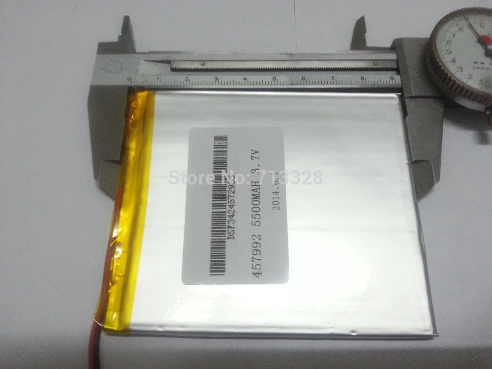 3.7V 5500mAH ليثيوم أيون (بوليمر lithiumion) بطارية ل 7 8 أو 9 بوصة اللوحي ICOO D70pro II ، ، صانعي 4.5*79*92 مللي متر
