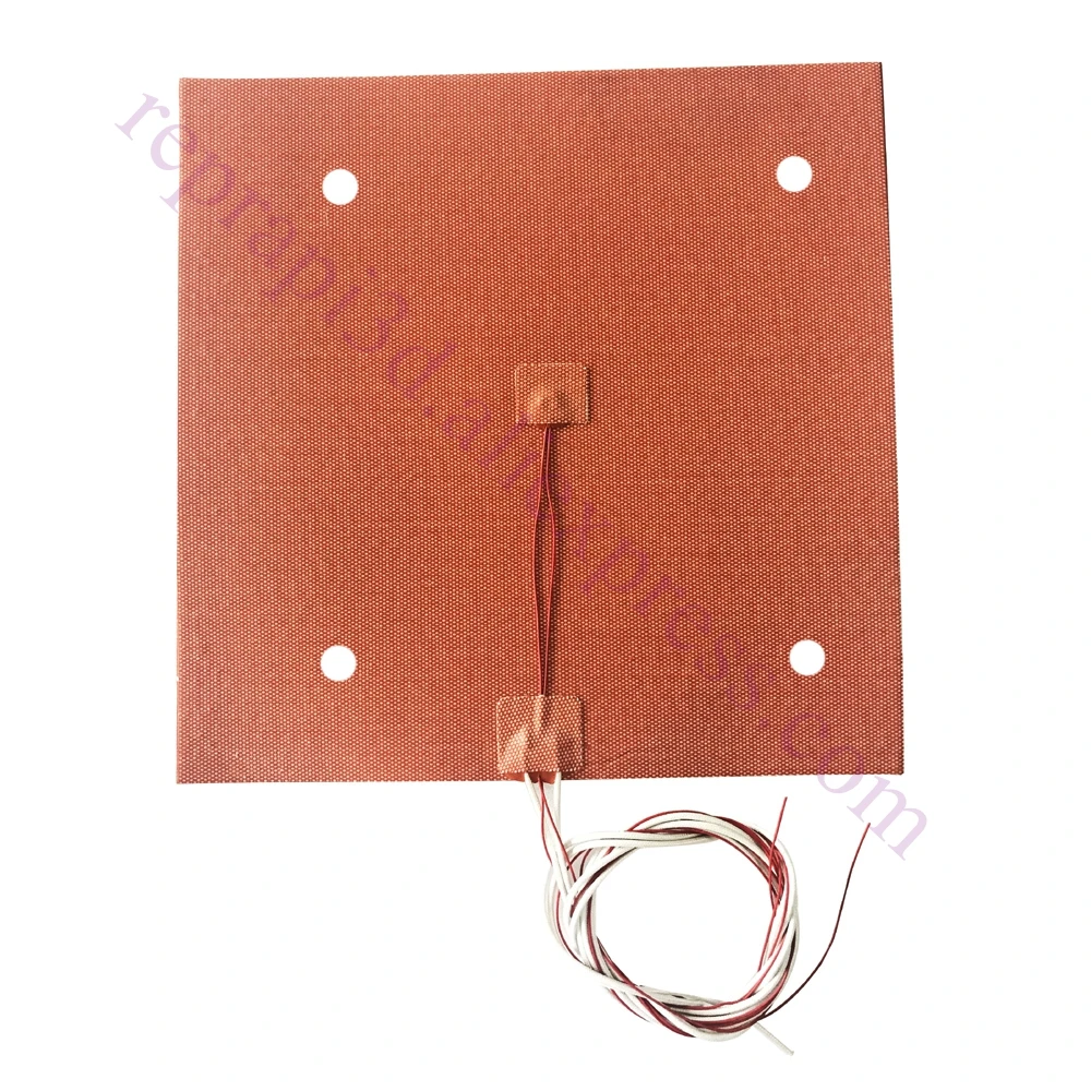 USA Material! Ender-4 Flexible 235x235mm Silicone Heater 12V 24V 220V 110V Heated Bed Build Plate F/ Creality Ender 4 3D Printer