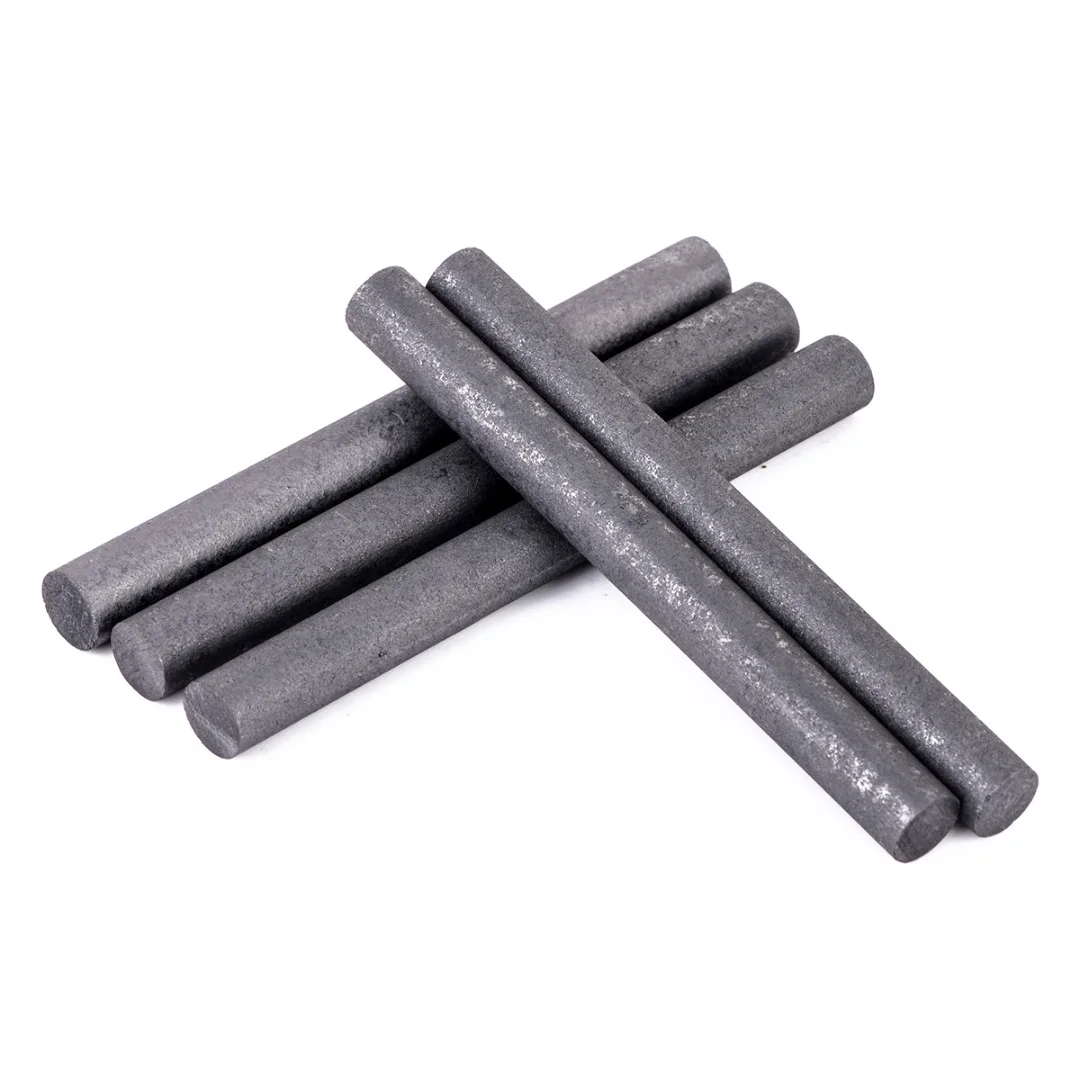 5pcs Black Carbon Rod  99.99% Graphite Electrode Cylinder Rods Bars 100x10mm For Industry Tools