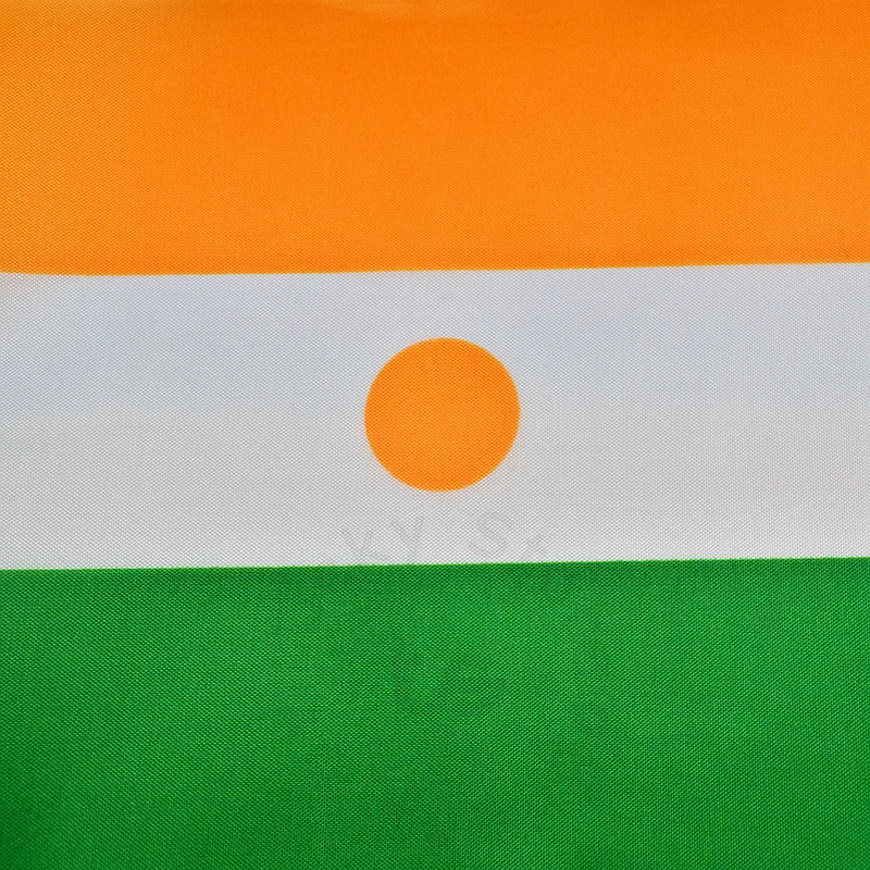 Niger 14*21cm 10pieces  flag Banner  Hand waving Flag  for meet,Parade,party.Hanging,decoration