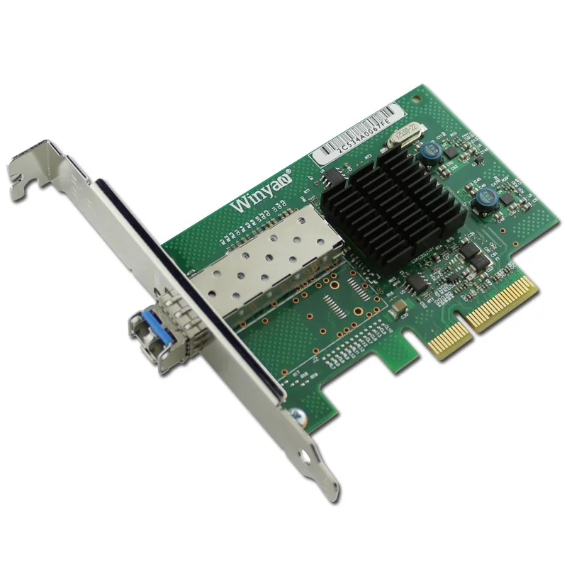 

PCIe X4 Gigabit Fiber Card Single Mode 1310nm 10km LC Optical Transceiver Module