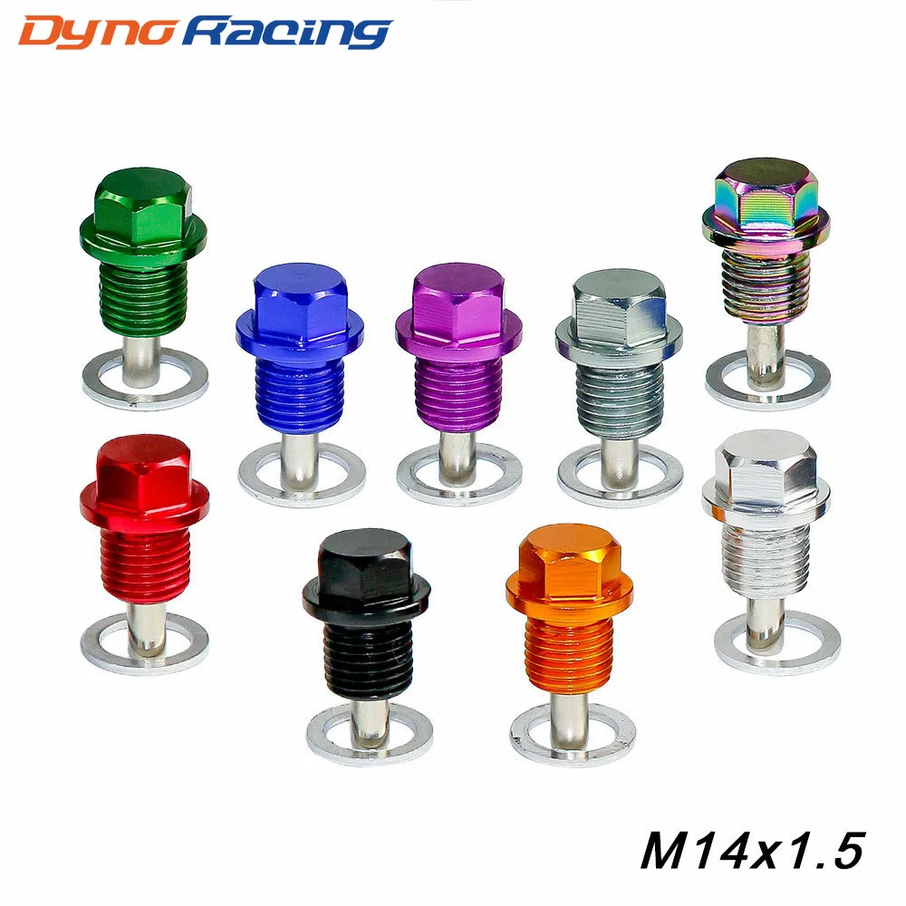 M14*1.5MM Engine Dress Up Magnetic Oil Drain Plug Package Oil Sump drain plug for Most Cars with M14*1.5MM Thread