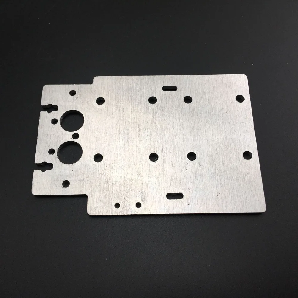 FLSUN Cube aluminum X dual carriage plate Dual Nozzle Carriage for upgrade FLSUN Cube 3D printer parts